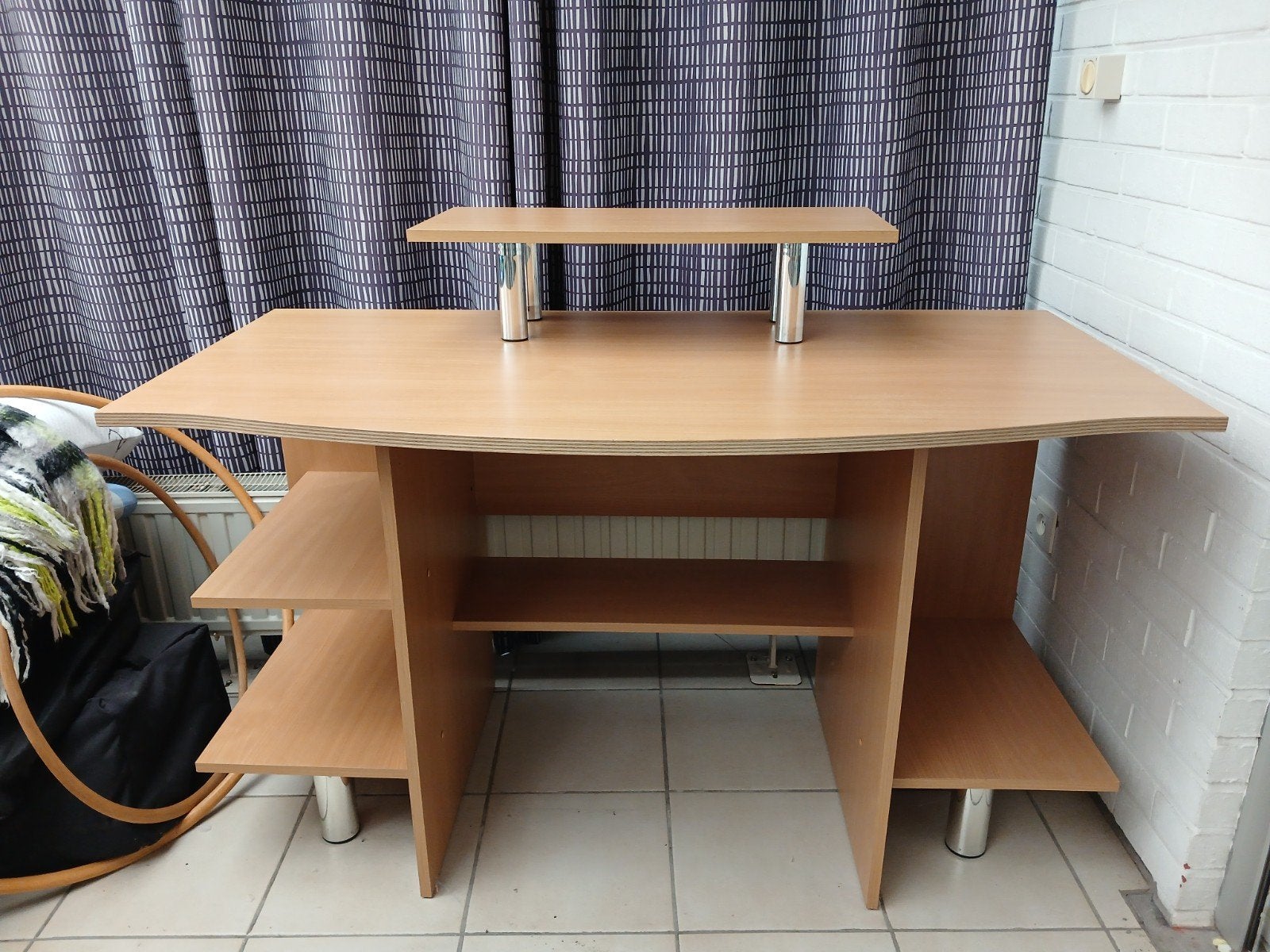 Open bureau, Huis en Inrichting, Ophalen, Gebruikt, 70 tot 120 cm, Modern