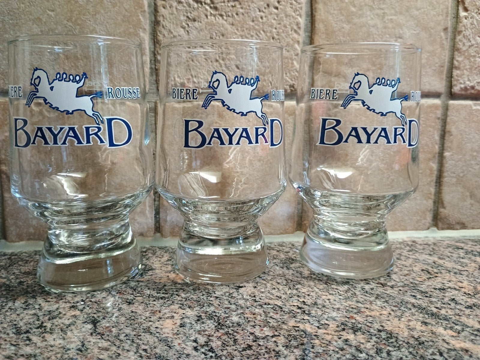 Bayard glazen, Verzamelen, Biermerken, Ophalen of Verzenden