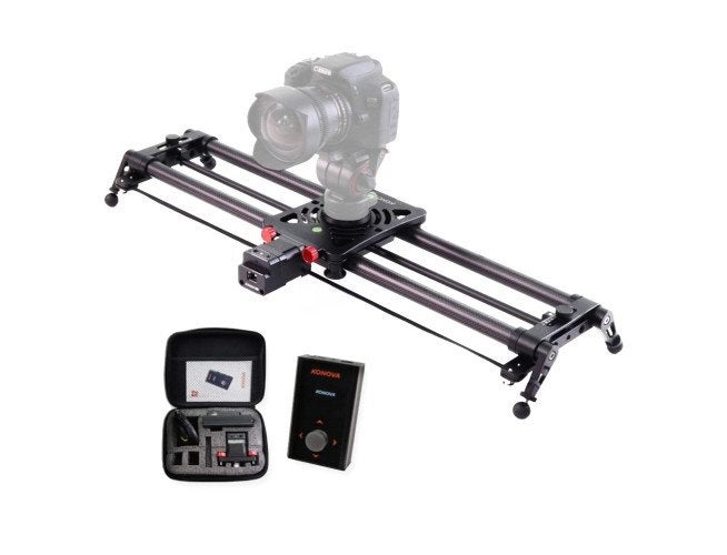 Konova P1 Carbon Slider KMS-S2 Motoriseerkit Motion Control, Audio, Tv en Foto, Fotografie | Statieven en Balhoofden, Slider, Ophalen