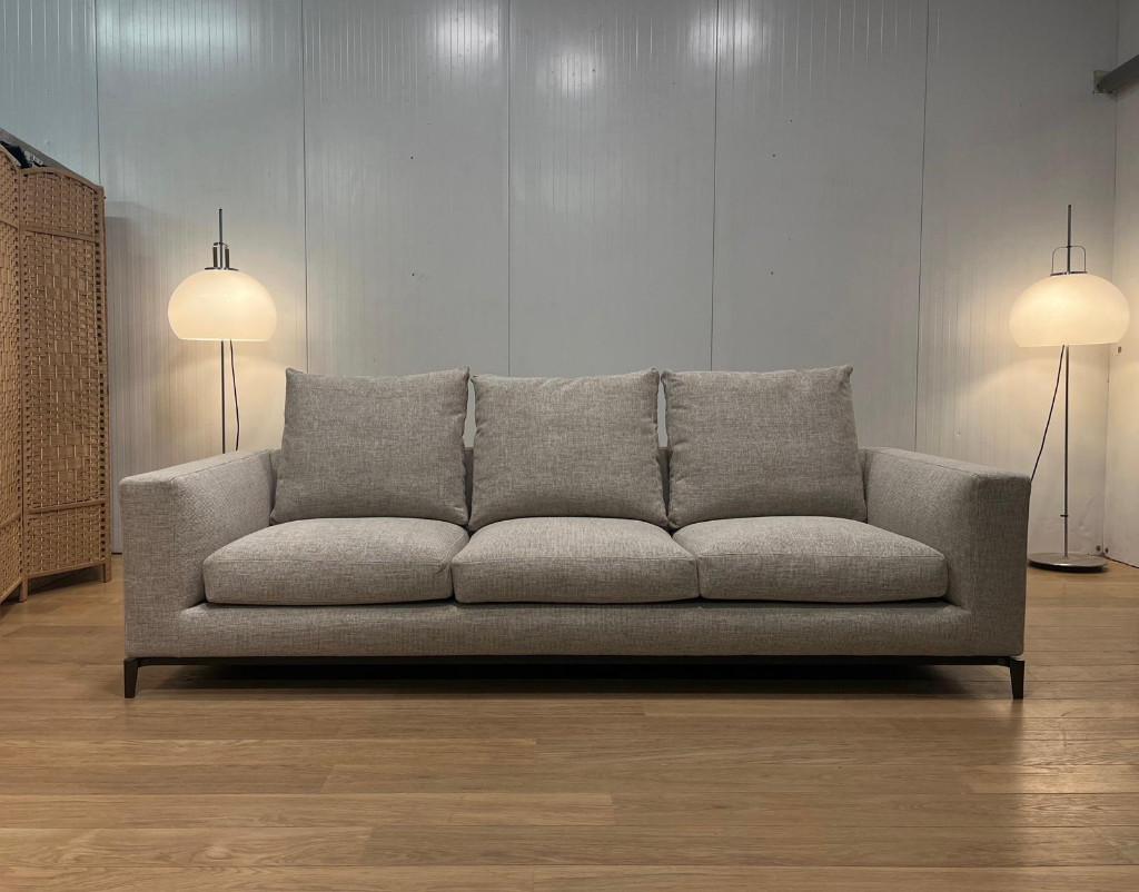 NEUF Minotti Andersen canapé + garantie – PN: 12.500€, Neuf, 100 à 125 cm, Enlèvement ou Envoi, Banc droit