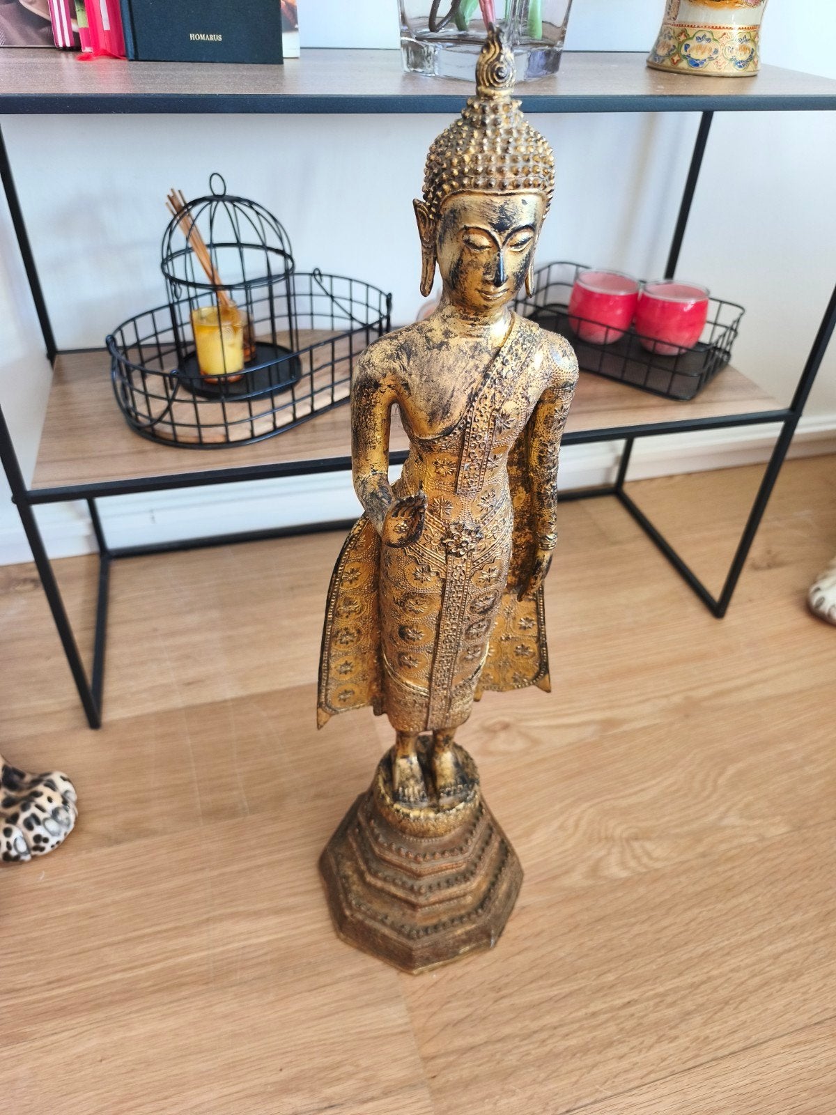 Bronzen figuur beld, Enlèvement ou Envoi