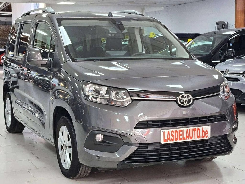 Toyota ProAce Verso City 1.2i Gps Bluetooth Carplay Android, Auto's, Stof, Gebruikt, 1199 cc, Bedrijf