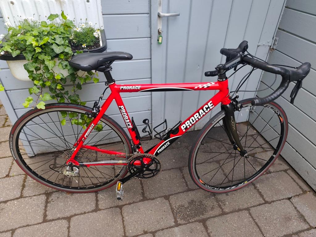 Koersfiets Prorace, Ophalen