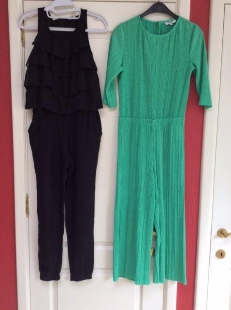 Te koop 2 jumpsuit maat 158/164, Kinderen en Baby's, Kinderkleding | Maat 158, Overige typen, Meisje, Ophalen of Verzenden, Zo goed als nieuw