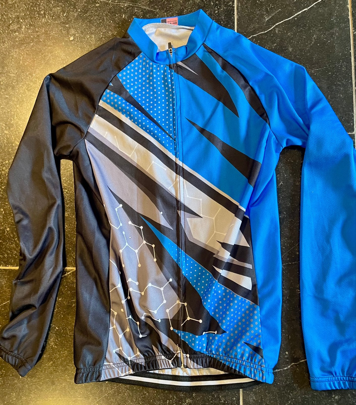 Maillot cyclist XL manches longues - printemps-été XL, Vélos & Vélomoteurs, Enlèvement ou Envoi, Comme neuf, XL