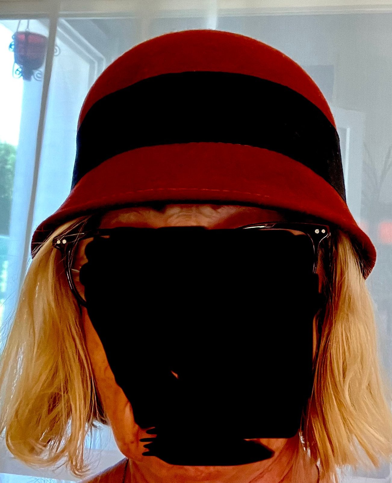 Joli chapeau élégant en feutre avec un noeud noir, Enlèvement ou Envoi, Comme neuf, 56 ou 57 cm (M, 7 ou 7⅛ pouces), Chapeau