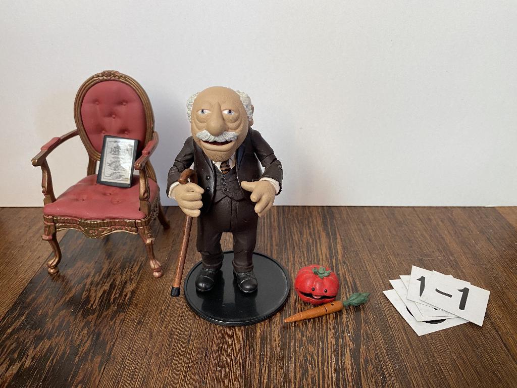 The Muppet Show Waldorf Palisades actiefiguur, Ophalen of Verzenden, Gebruikt