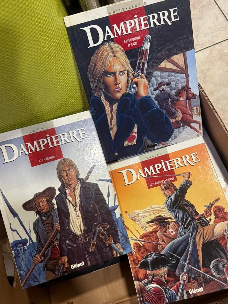 3 BD Dampierre - SWOLFS • Legein, Boeken, Ophalen of Verzenden