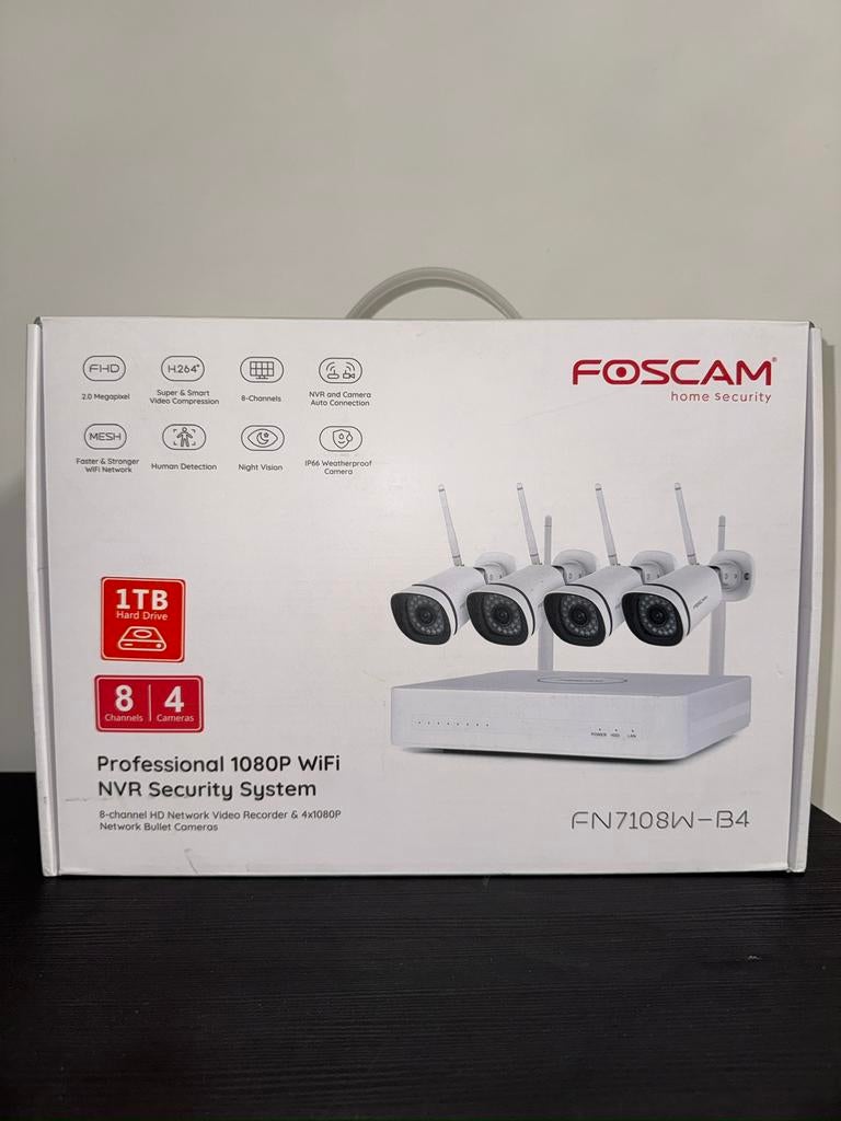 Foscam beveiligingssysteem (nieuw in doos), Ophalen, Nieuw