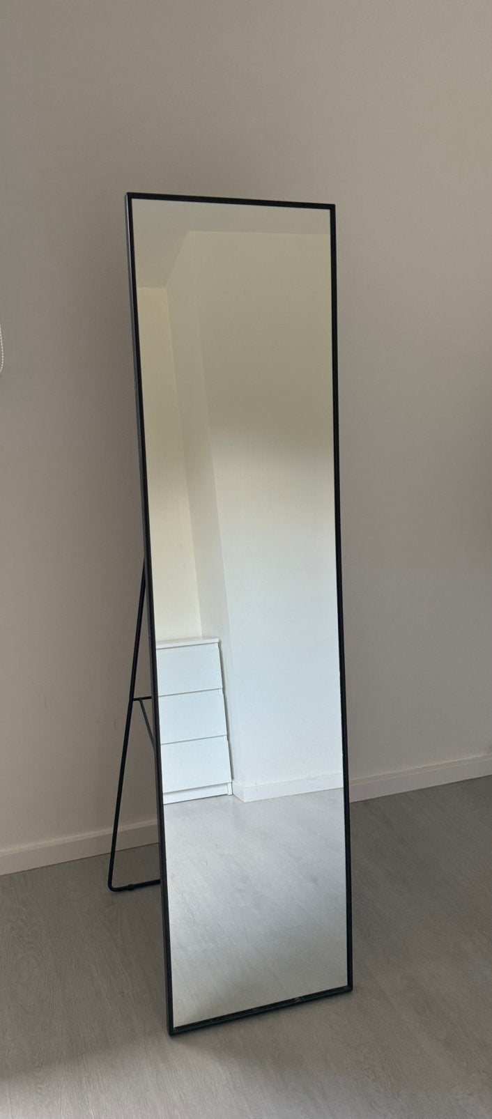 Ikea spiegel Karmsund - 40x167, Ophalen, Minder dan 50 cm, Zo goed als nieuw, 150 tot 200 cm