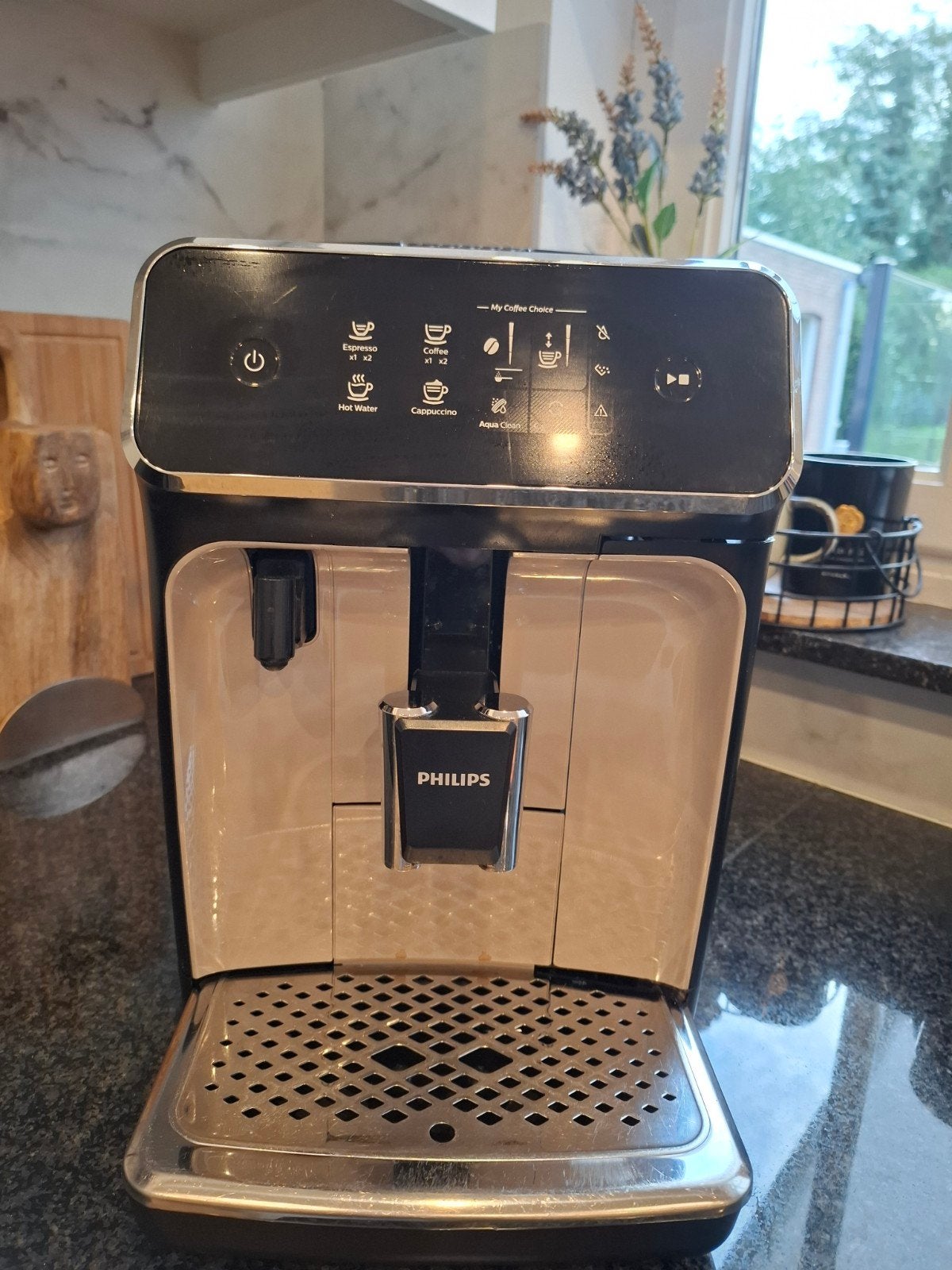 Philips volautomatische koffiemachine – koffiebonen, cappucc, Ophalen, Gebruikt, Koffiemachine, Koffiebonen