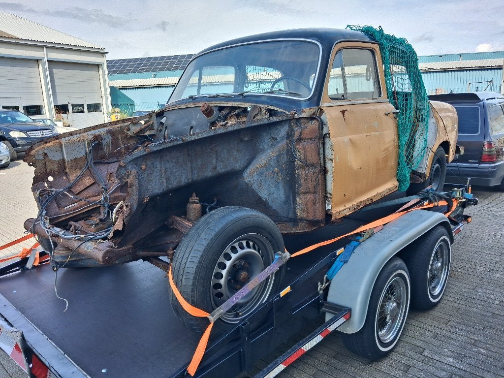mercedes ponton project sloop schuurvondst w120 w121, foto 4