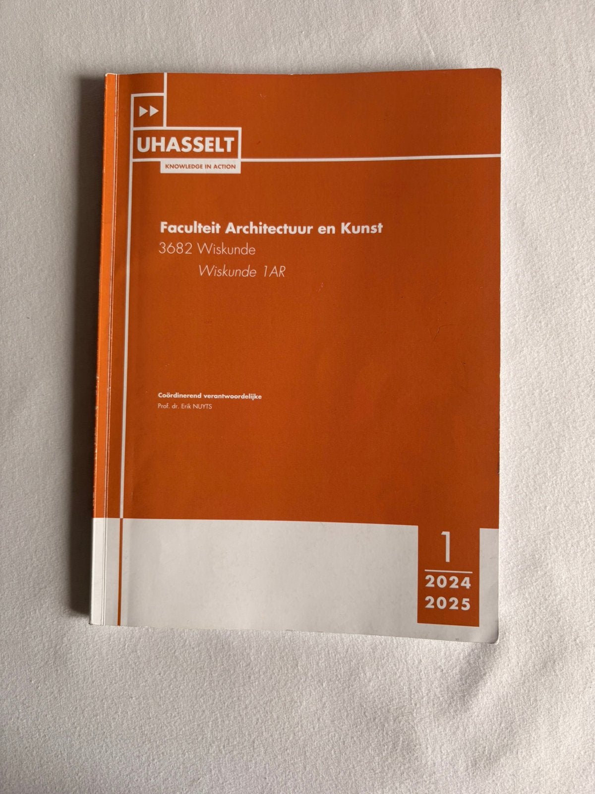 Wiskunde handboek Uhasselt, Ophalen, Gelezen, Hoger Onderwijs