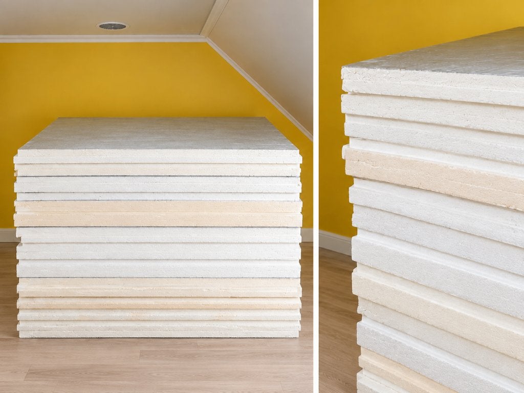 pir plaat 10cm, Ophalen, 10 tot 15 m², Zo goed als nieuw, Hardschuim (Pir)
