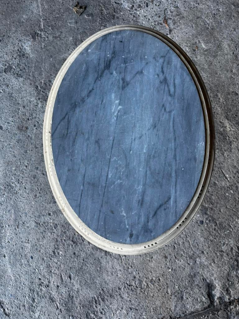 Table d’appoint ancienne, Maison & Meubles, Moins de 100 cm, Enlèvement, Utilisé, Ovale