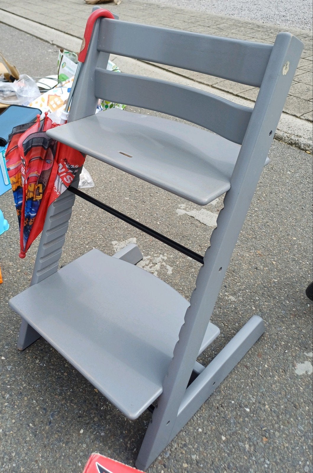 fauteuil Trip Trap gris, Enlèvement, Utilisé