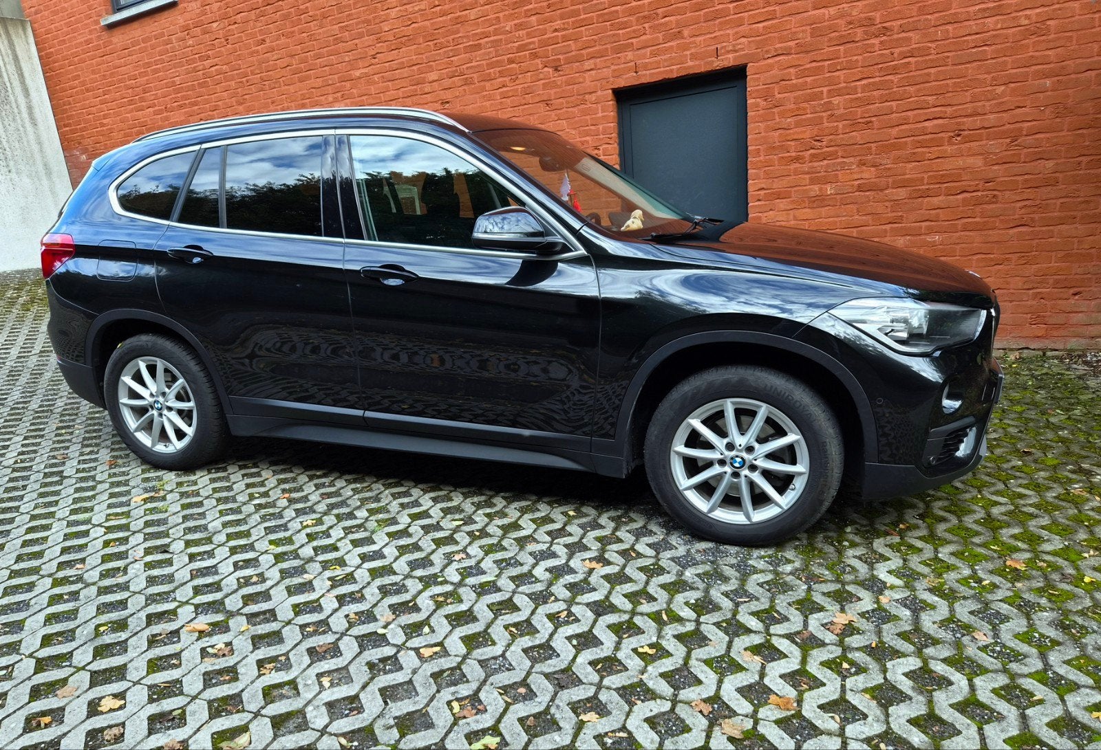 BMW X1 2.0 sDrive18d année 2018, Auto's, Automaat, ABS, Zwart, Particulier