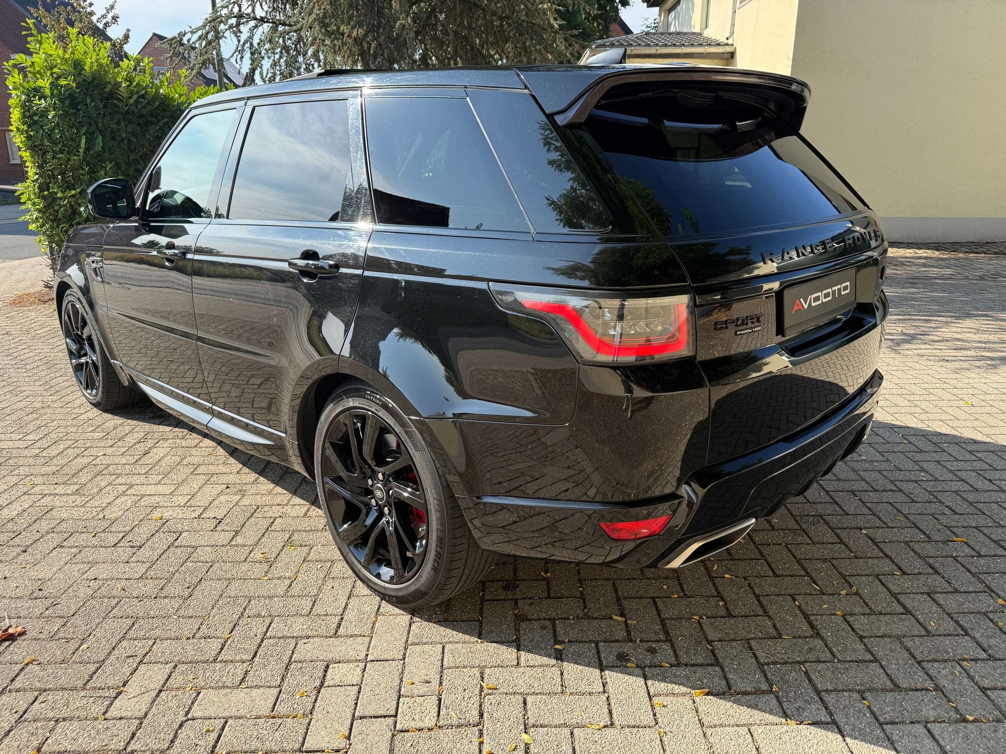 Land Rover Range Rover Sport P400e PHEV HSE Dynamic FUL FULL, Automaat, 4 cilinders, Zwart, Leder