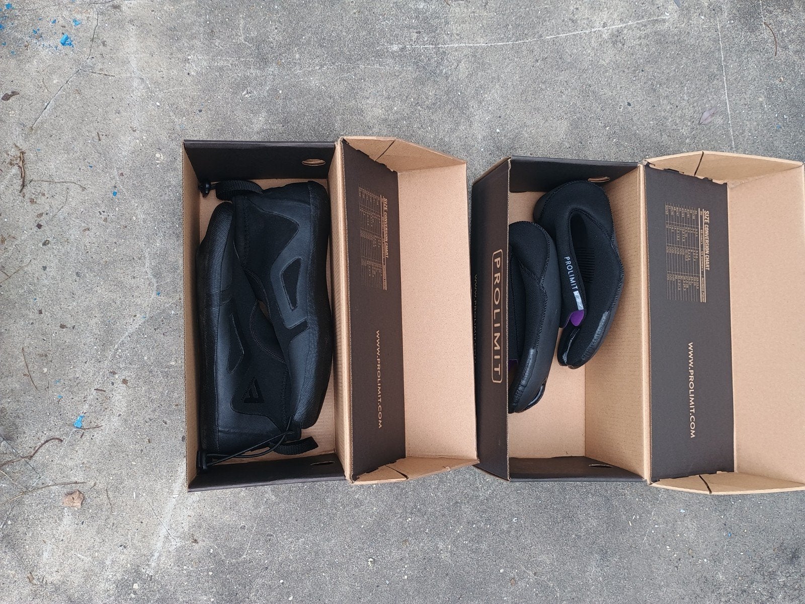 2 paar nieuwe surfschoenen Prolimit, maat 43/44, Watersport en Boten, Ophalen of Verzenden, Nieuw, Zeil- of Surfschoenen