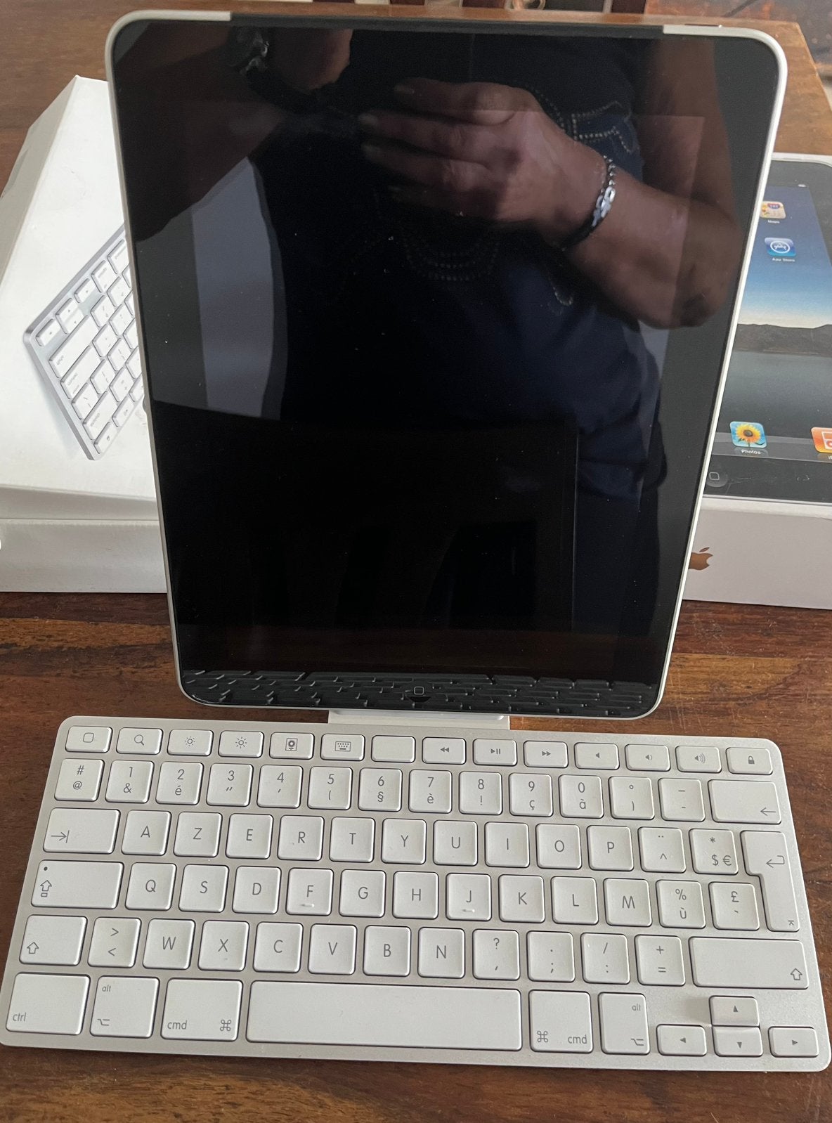 Apple Ipad Keyboard + Ipad Wifi 3G, 64GB, Informatique & Logiciels, Apple iPad Tablettes, Enlèvement, Utilisé, Apple iPad, 64 GB