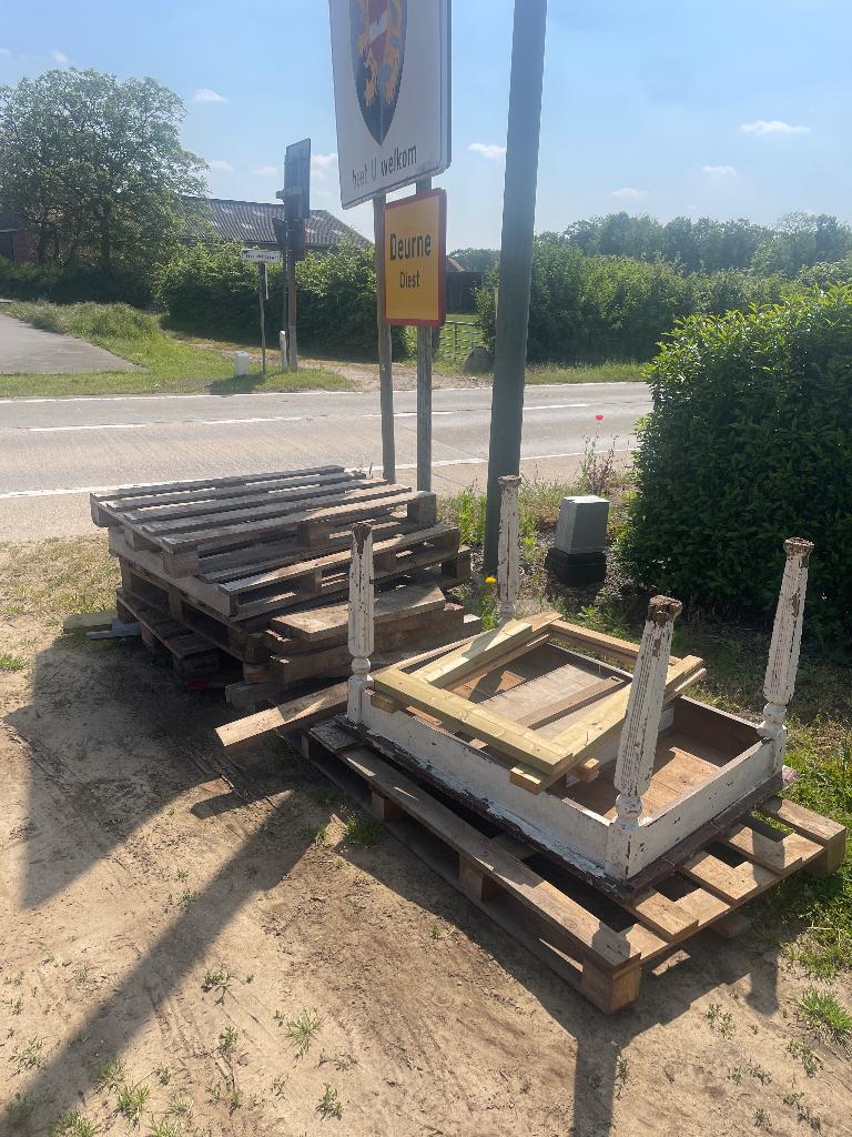 Gratis hout, Doe-het-zelf en Bouw, Hout en Planken, Ophalen, Gebruikt, Overige houtsoorten, Pallet