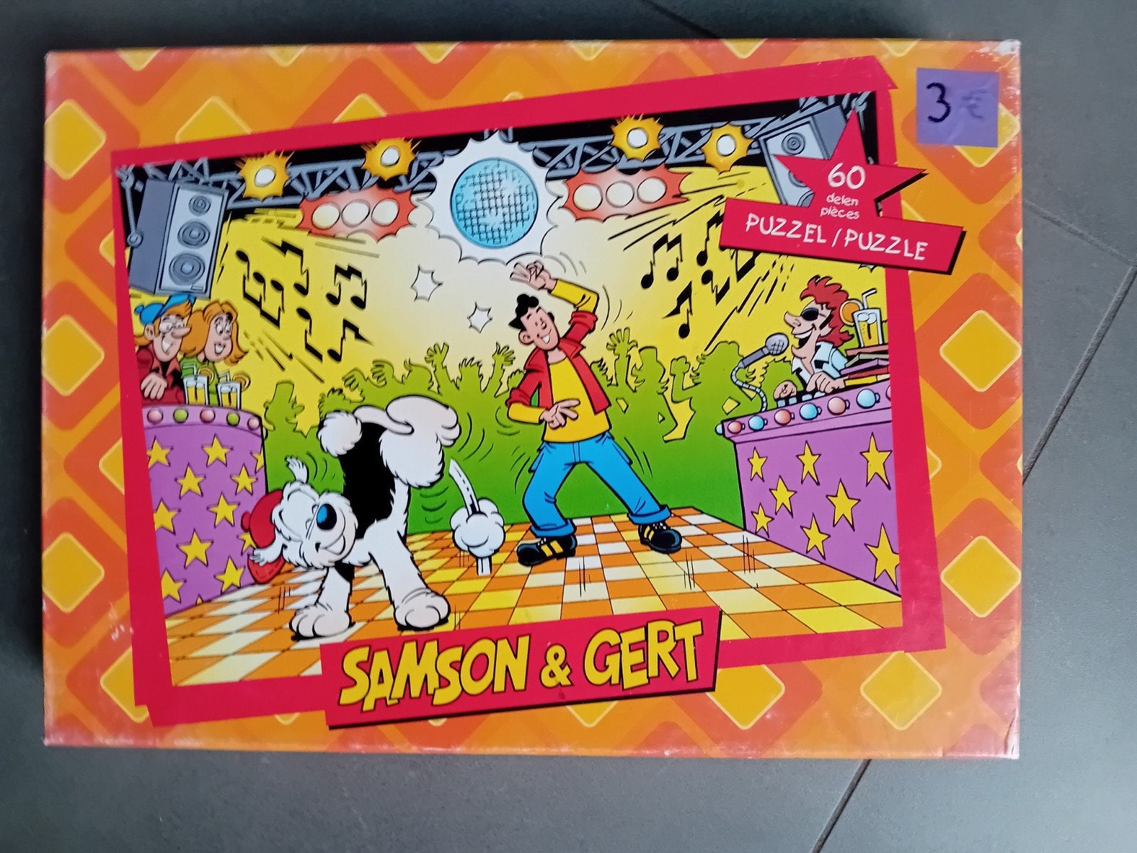 Puzzel Samsen & Gert, Ophalen of Verzenden, Meer dan 50 stukjes, Gebruikt