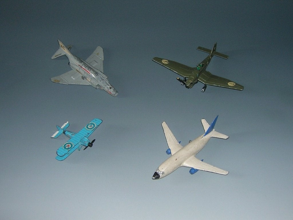 Metalen miniatuur vliegtuigen, Hobby en Vrije tijd, Ophalen, Overige typen