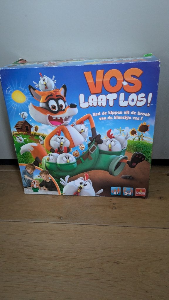 Vos laat los! - Gezelschapsspel, Ophalen, Zo goed als nieuw, Goliath