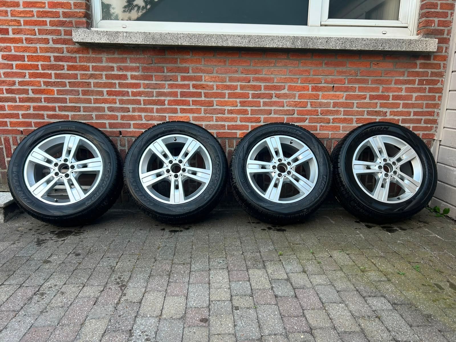 Winter wielen Pirelli Scorpion 255/55R18, Ophalen, 18 inch, Gebruikt, 255 mm