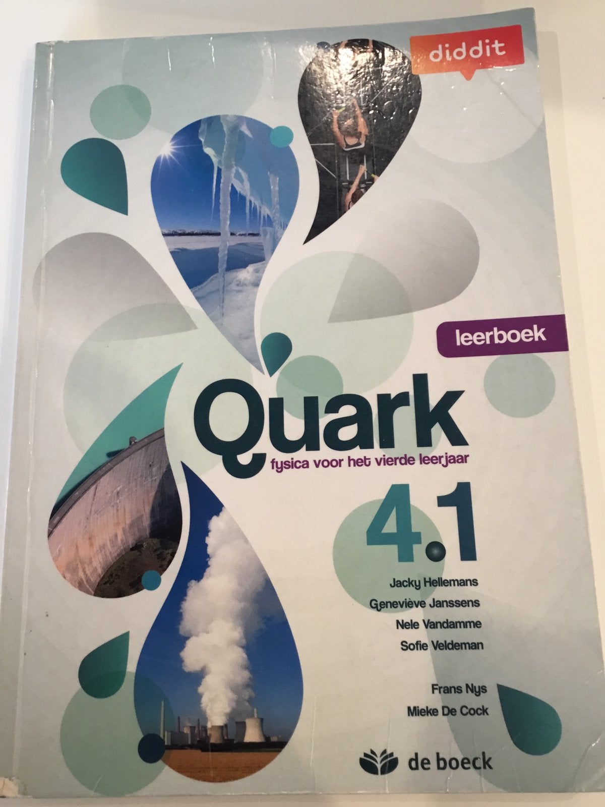 Quark fysica voor het vierde leerjaar, Boeken, Schoolboeken, Ophalen, Overige vakken, ASO, Zo goed als nieuw