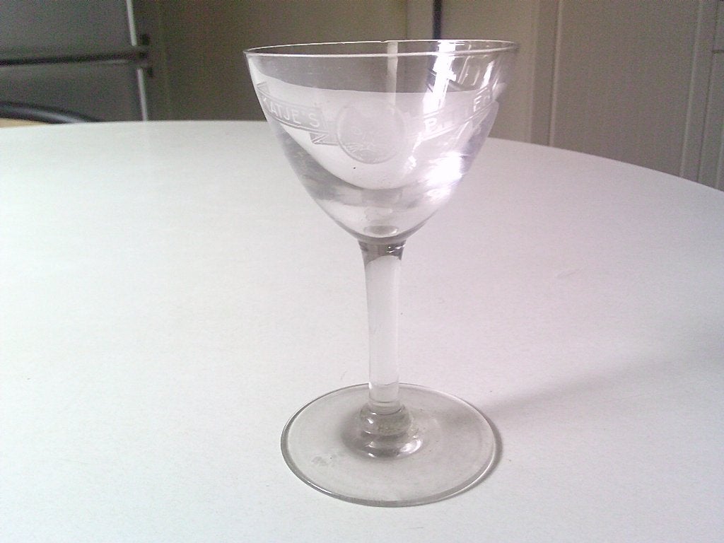 glas katjes bitter, Ophalen, Zo goed als nieuw, Borrel- of Shotglas