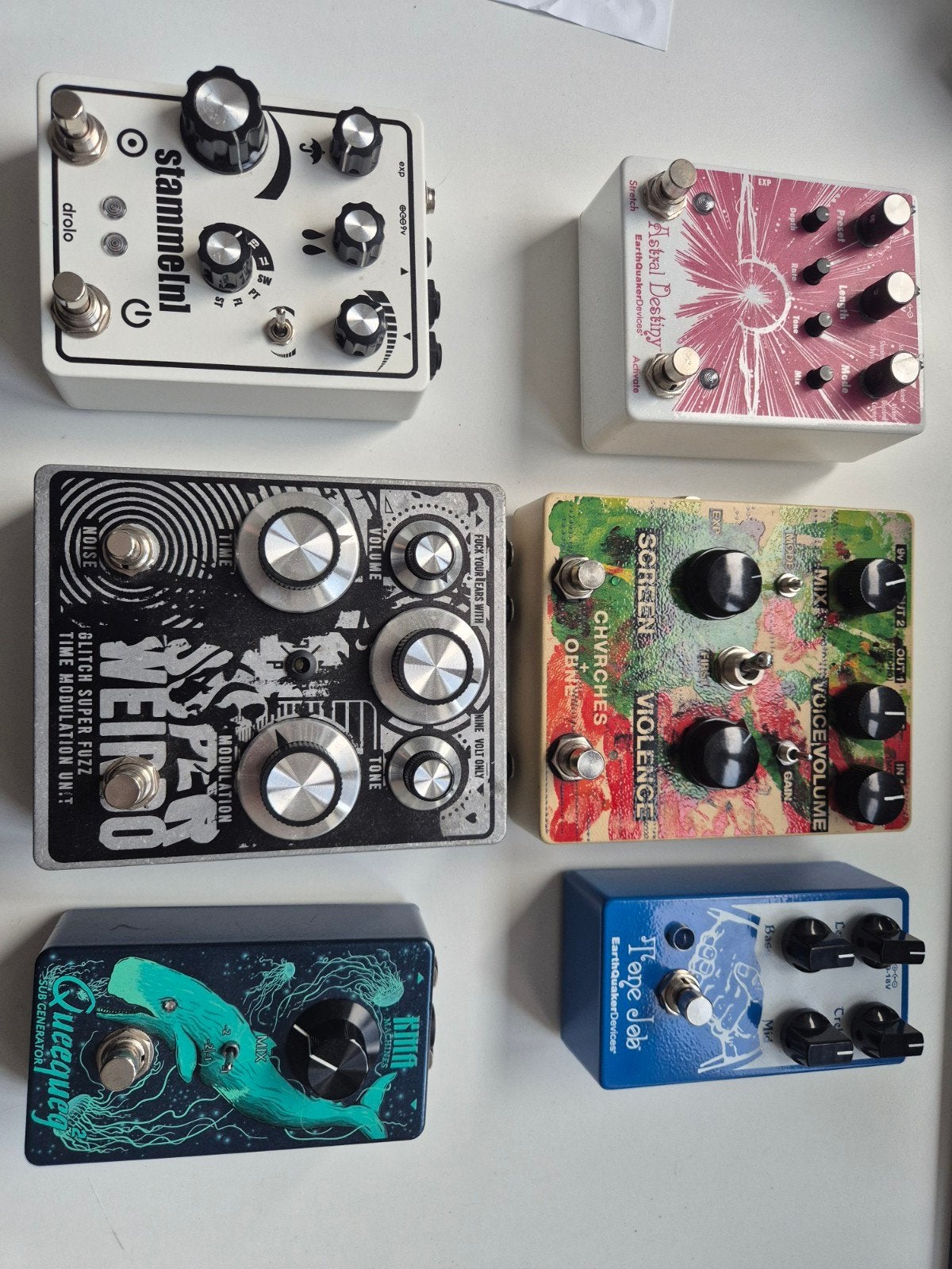 Divers effets pour guitare. appareils antisismiques, drolo,, Enlèvement ou Envoi