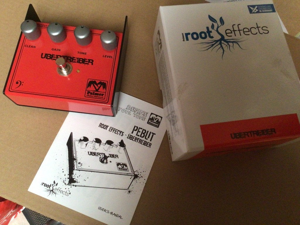Bas overdrive Palmer Uebertreiber, Ophalen, Zo goed als nieuw, Distortion, Overdrive of Fuzz