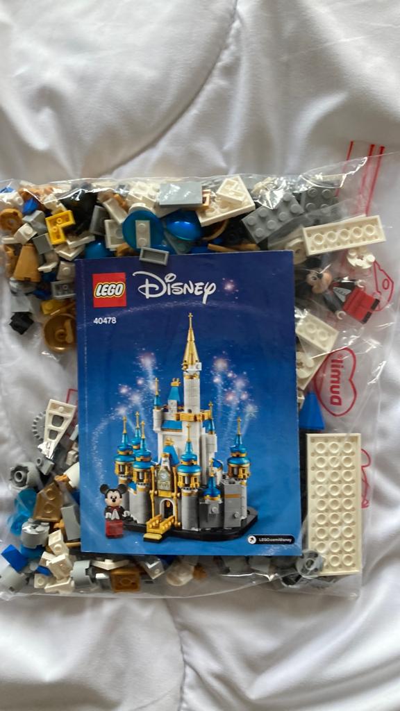 Lego 40478 kasteel disney, Ophalen of Verzenden, Gebruikt, Lego, Disney