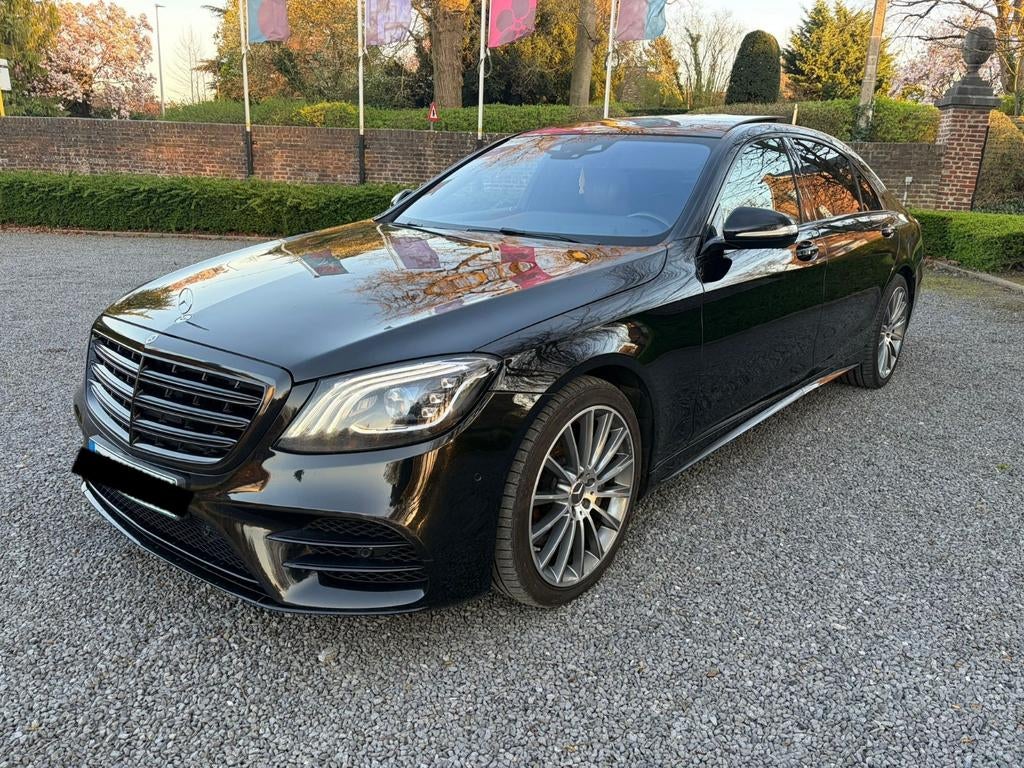 Mercedes S400d Lang – 4MATIC – AMG Line – PANO, Auto's, Mercedes-Benz, Automaat, Euro 6, 2925 cc, Zwart