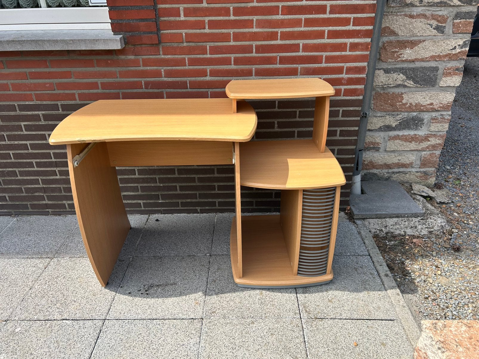 Bureau, Huis en Inrichting, Ophalen, Opbergruimte, 112 cm, Hout