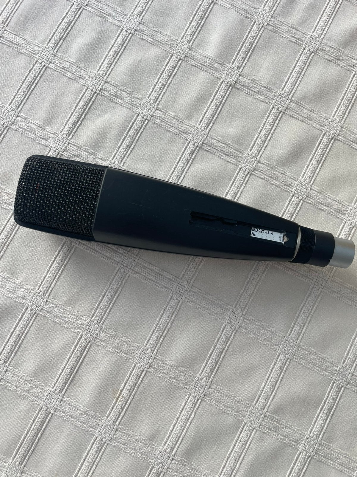 Sennheiser MD421 microfoon, Muziek en Instrumenten, Microfoons, Ophalen of Verzenden, Zo goed als nieuw
