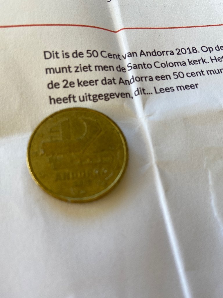 Monnaie d'Andorre, Timbres & Monnaies, Monnaies | Europe | Monnaies euro, Enlèvement
