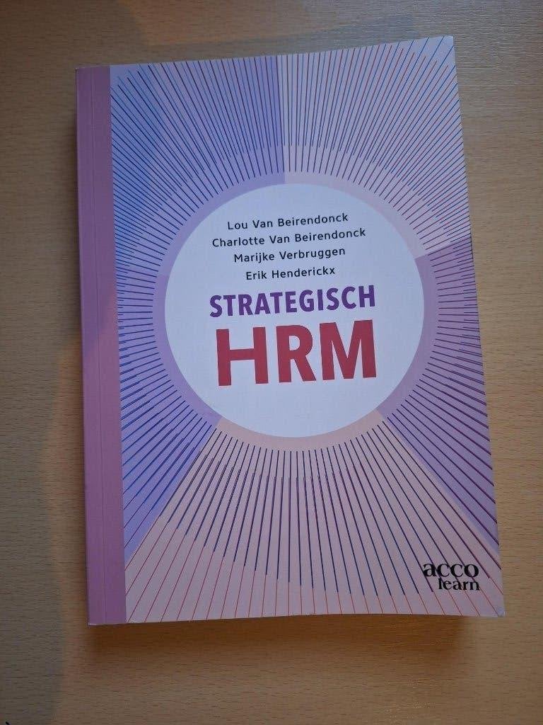 Livre : Strategic HRM, Livres, Enlèvement ou Envoi, Utilisé, Enseignement supérieur, Lou van Beirendonck, ...