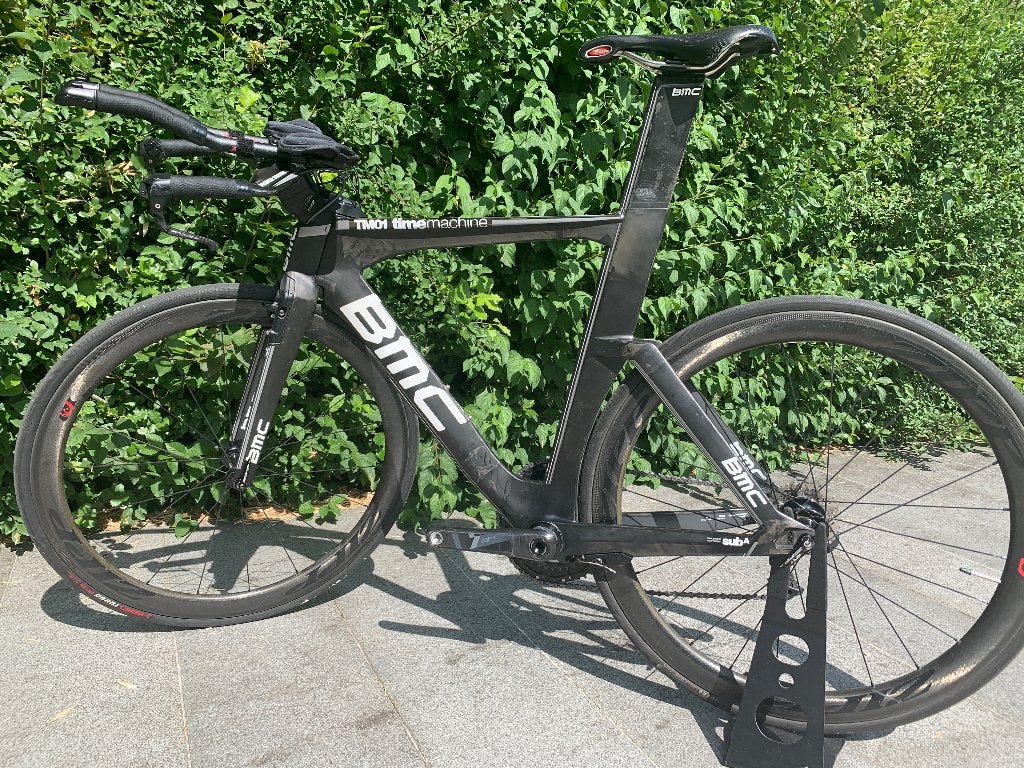 Time Machine (TM01) BMC + Zipp Firecrest wielen, Fietsen en Brommers, Carbon, 10 tot 15 versnellingen, 53 tot 57 cm, Ophalen