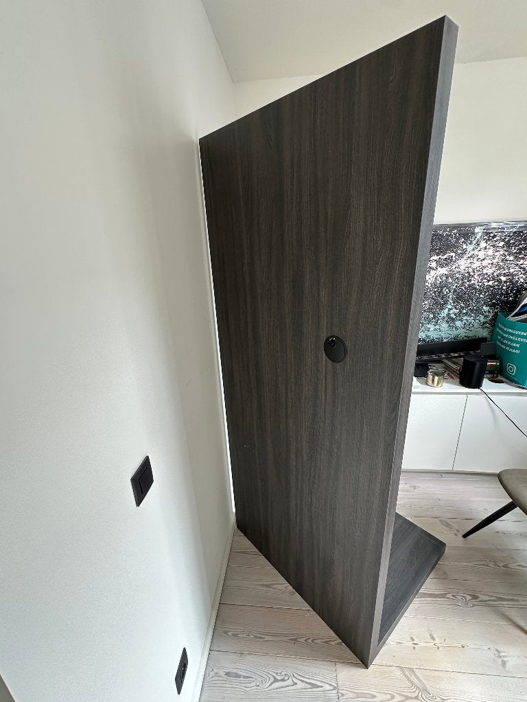 GRATIS: Groot Bureaublad (202x90cm), Ophalen, Gebruikt, Spaanplaat of MDF, Grijs