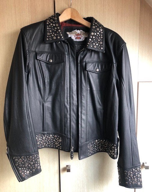 jas leder Harley Davidson dames, Motoren, Ophalen, Jas | leer, Nieuw zonder kaartje, Harley davidson