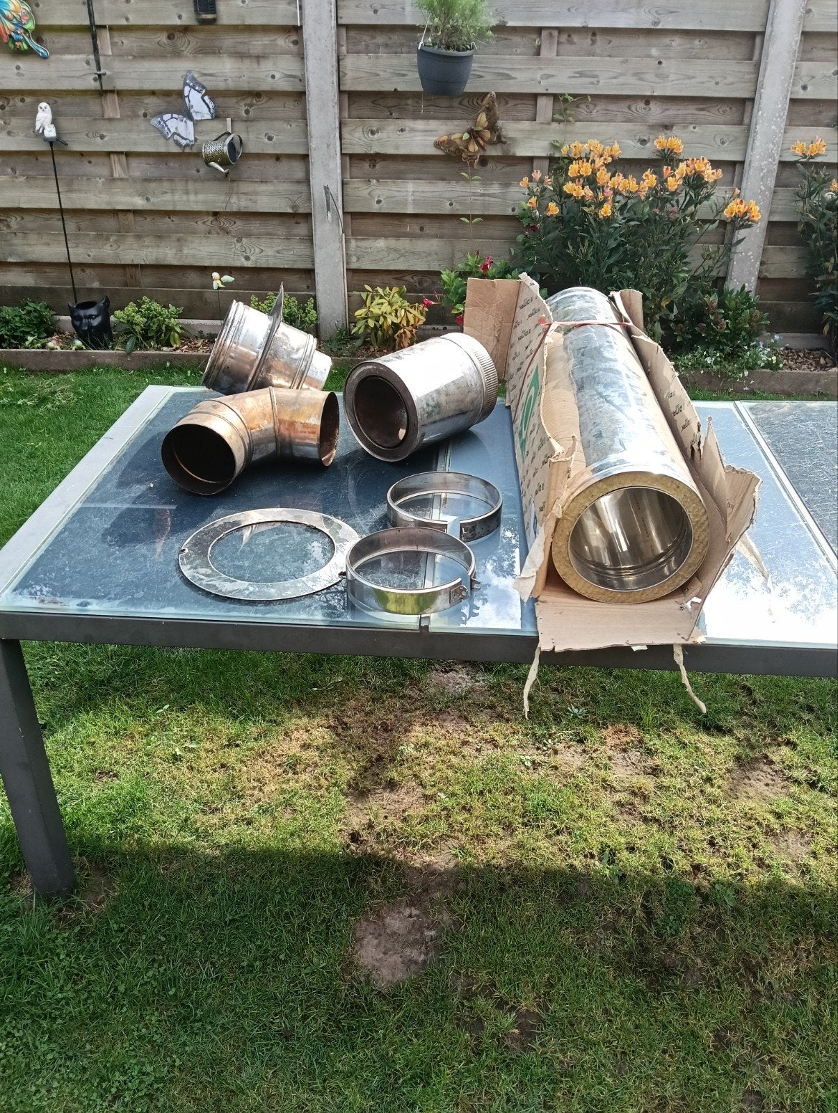inox schouwbuizen houtkachel dinak, Enlèvement, Poêle à bois