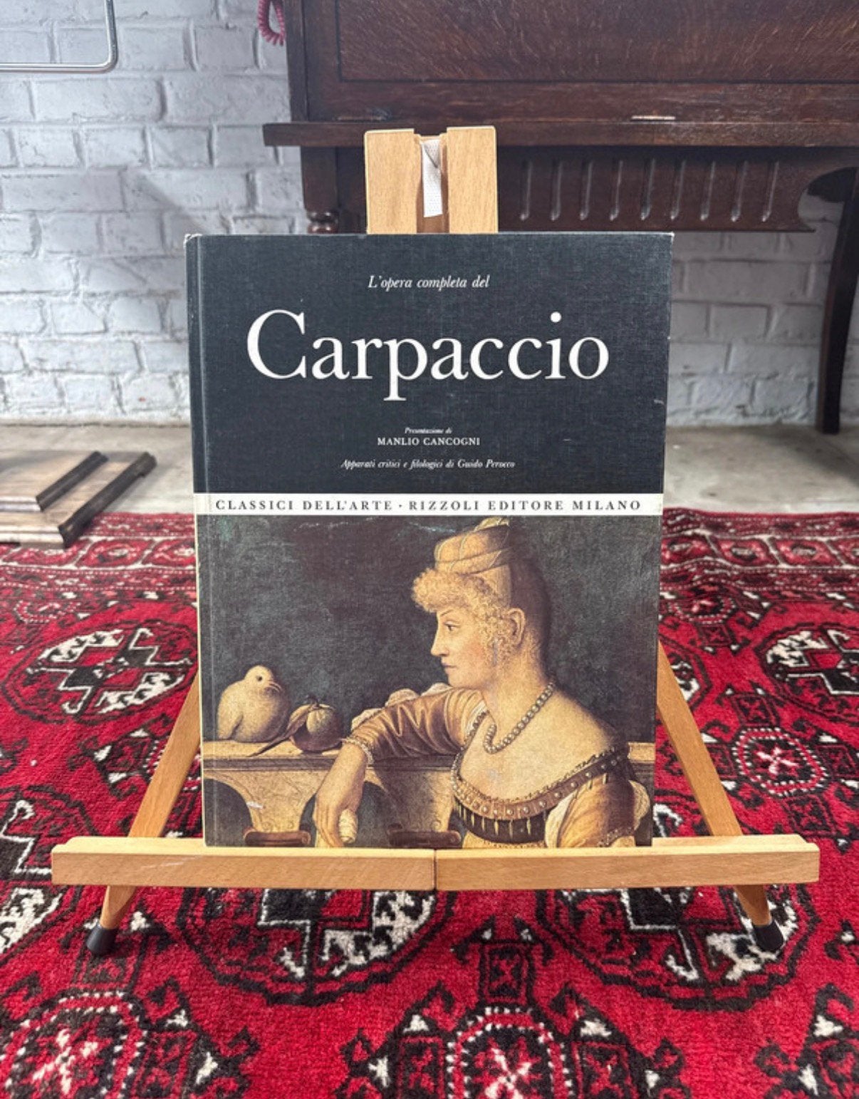 Vintage kunstboek 1967 "L'opera completa del Carpaccio", Ophalen