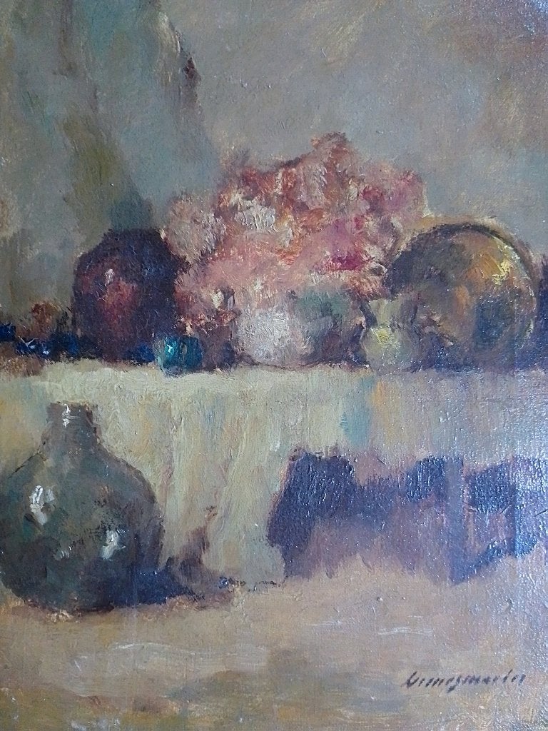 Louis Demesmaeker  1909 - 1989  Stilleven, Antiek en Kunst, Verzenden, Gesigneerd, Stilleven