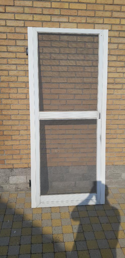 vliegdeur, Bricolage & Construction, Moins de 200 cm, Porte moustiquaire, Enlèvement, Utilisé