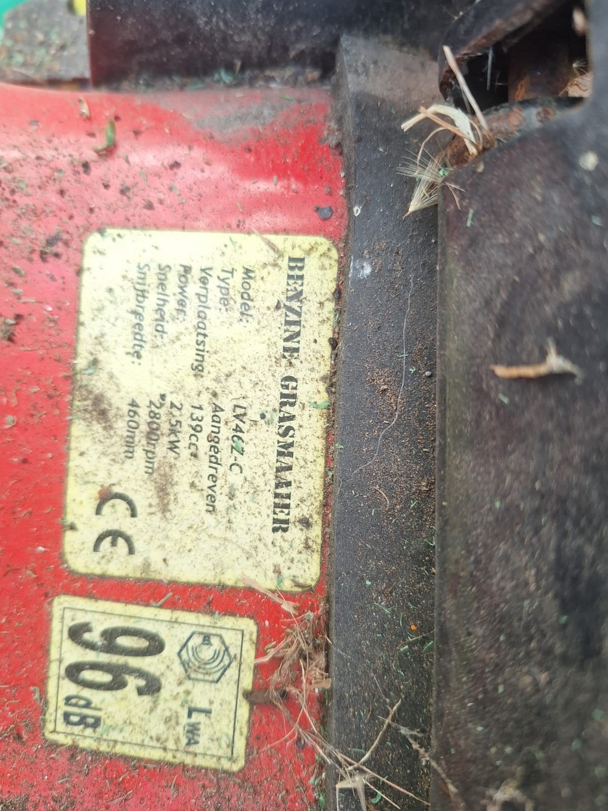 grasmaaier te koop, Ophalen