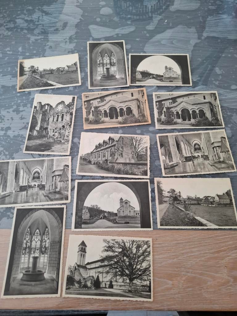 13 cartes postales d orval, Collections, Cartes postales | Belgique, Enlèvement ou Envoi