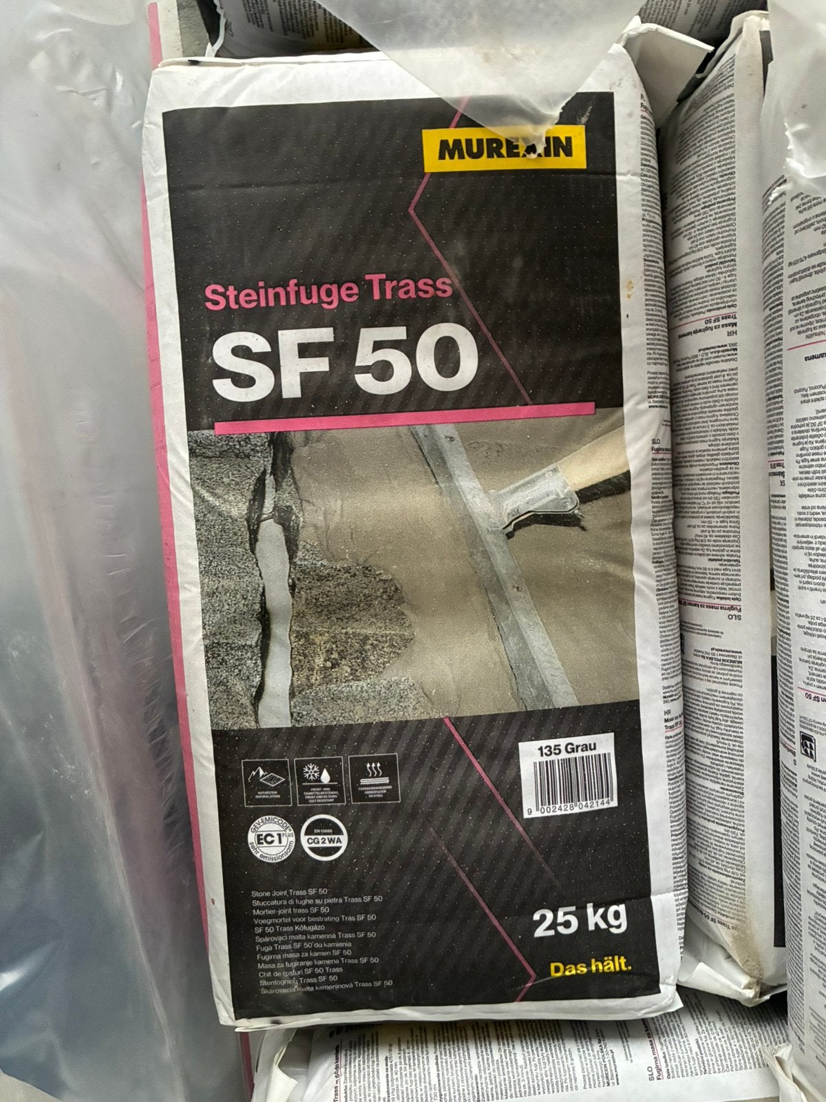 Voegproduct murexin sf50 grijs, Ophalen, Nieuw, Overige materialen, Overige typen