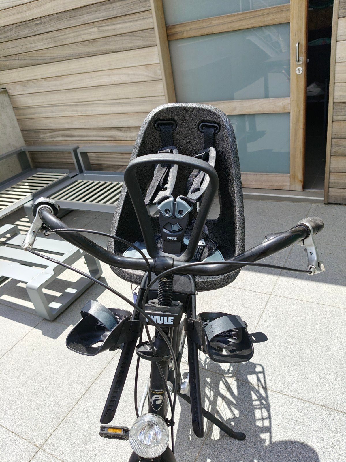 Fietsstoeltje vooraan Thule yepp Nexxt mini, Fietsen en Brommers, Ophalen, Voetsteuntjes, Nieuw, Thule
